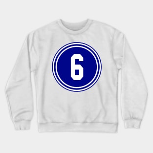 Ace Bailey Number 6 Jersey Toronto Maple Leafs Inspired Crewneck Sweatshirt